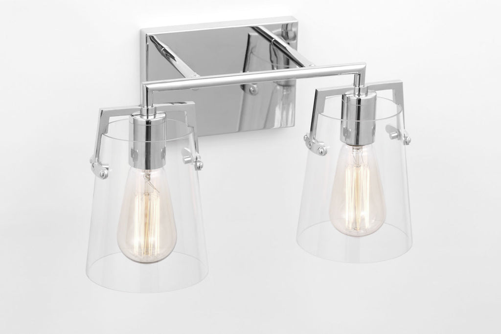 Crofton 2 - Light Vanity Chrome