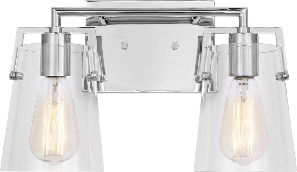 Crofton 2 - Light Vanity Chrome