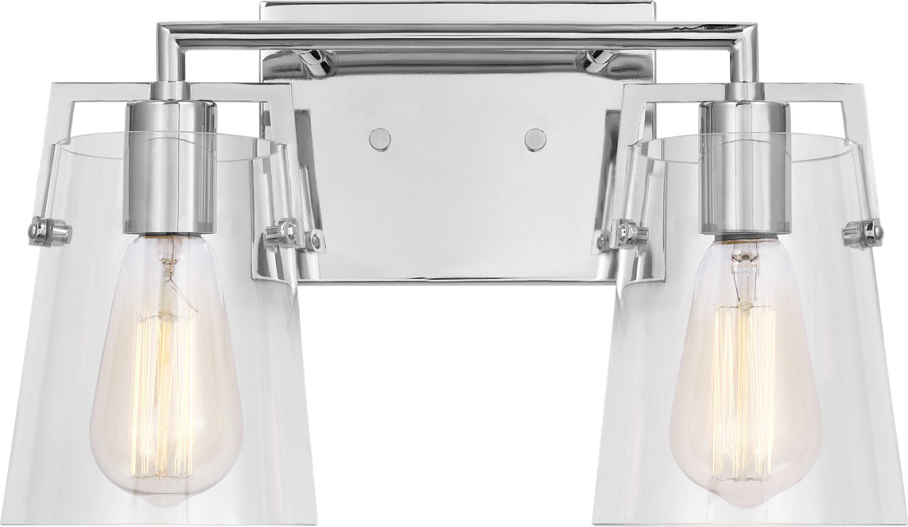 Crofton 2 - Light Vanity Chrome