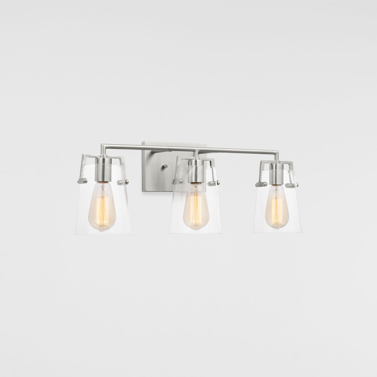 Crofton 3 - Light Vanity Brushed Nickel