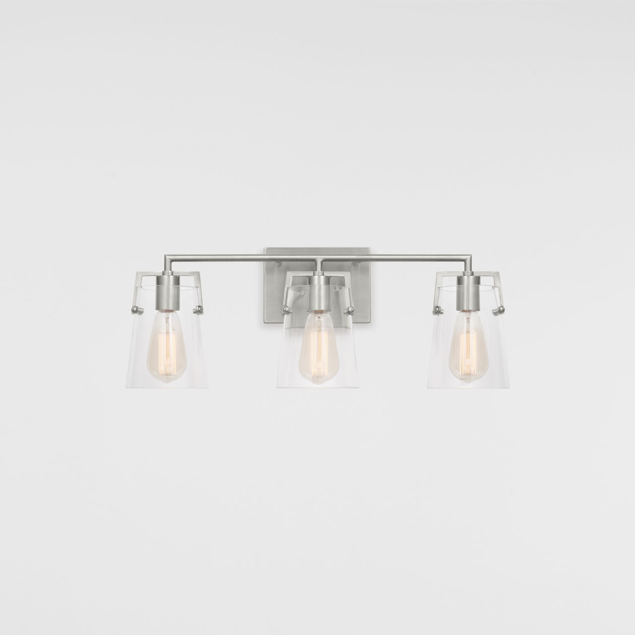 Crofton 3 - Light Vanity Brushed Nickel