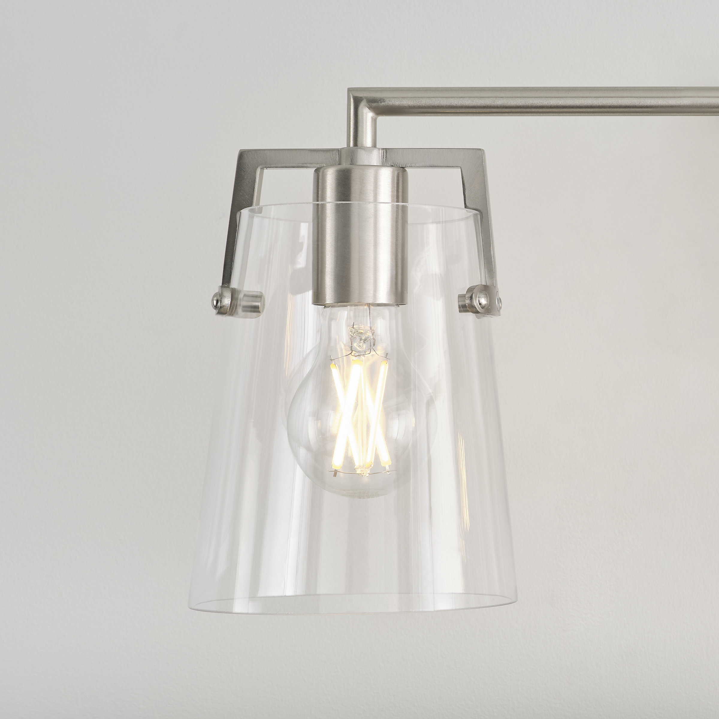Crofton 3 - Light Vanity Brushed Nickel