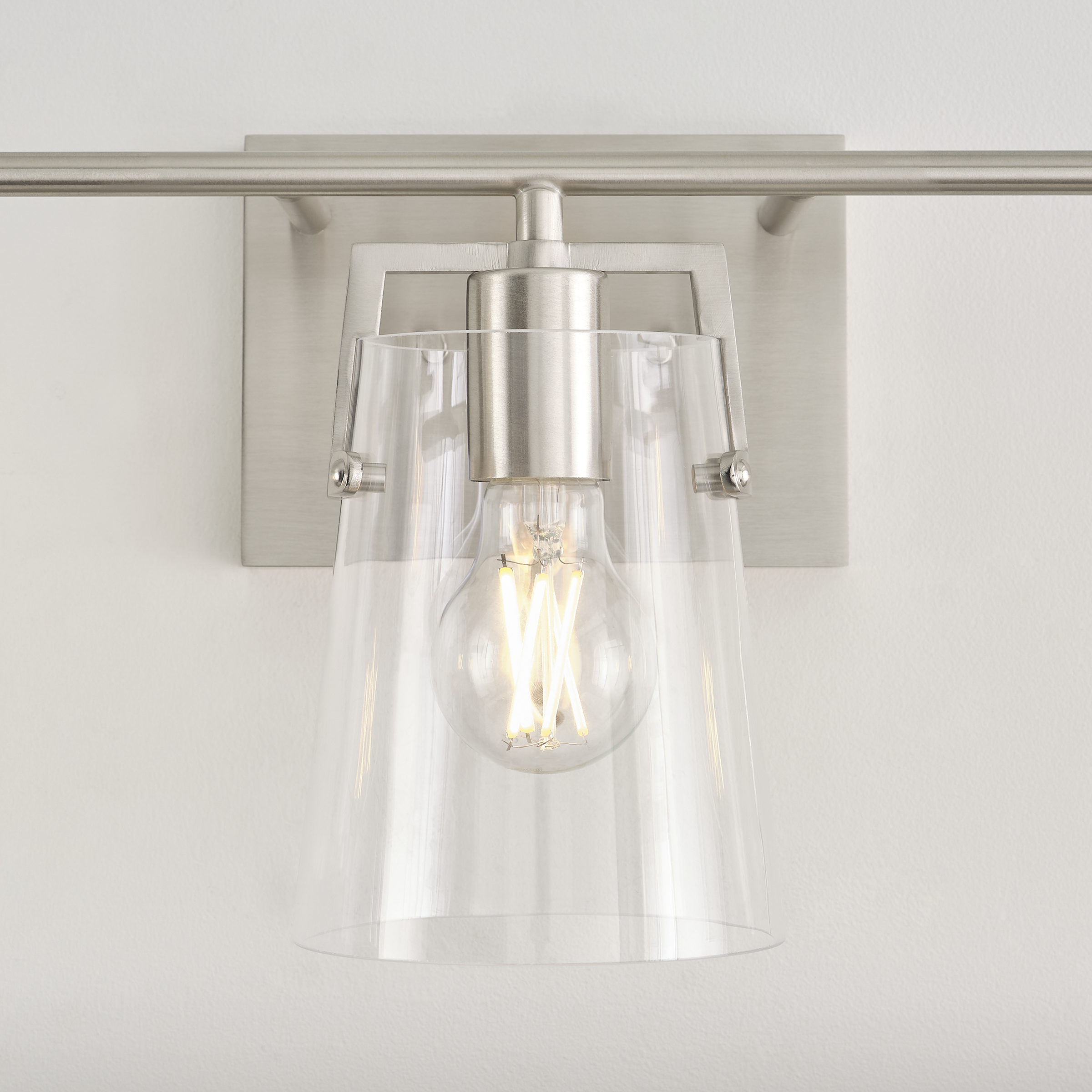 Crofton 3 - Light Vanity Brushed Nickel