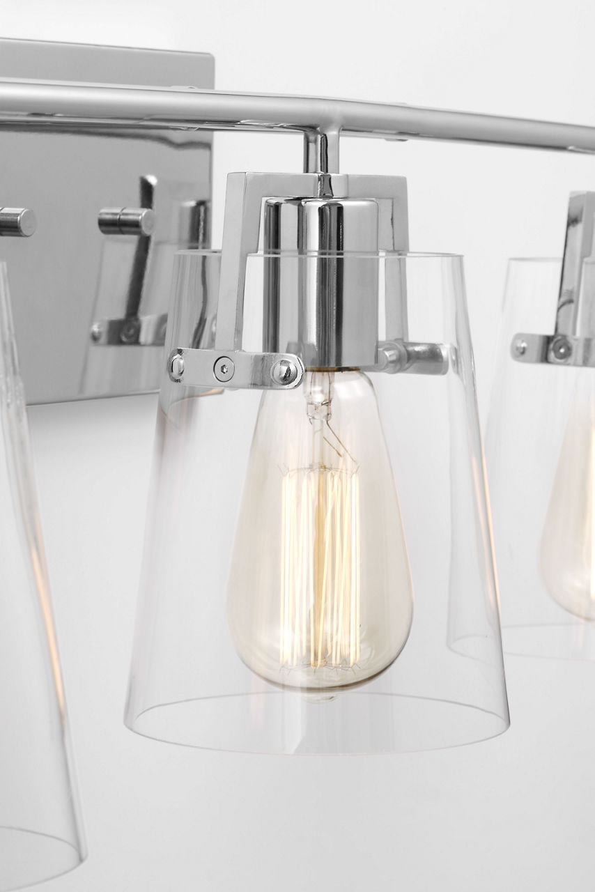 Crofton 3 - Light Vanity Chrome
