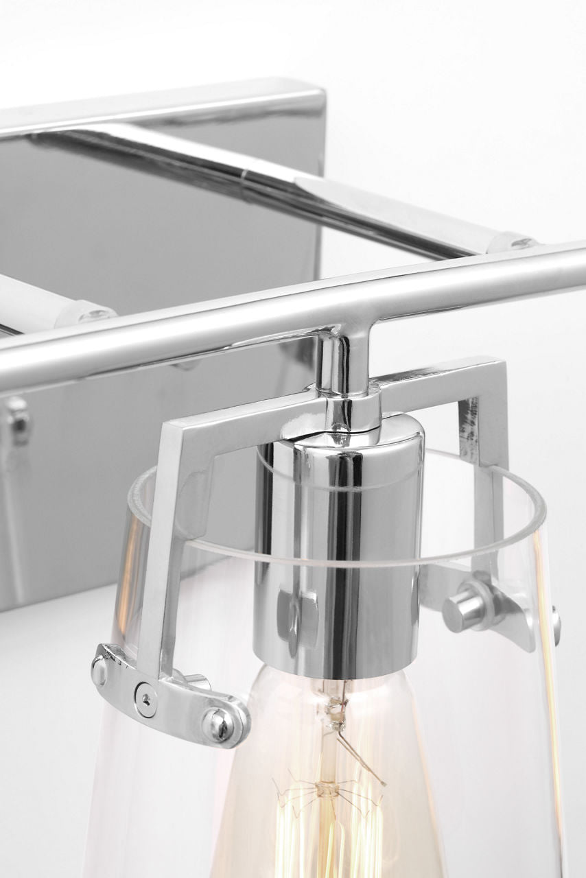 Crofton 3 - Light Vanity Chrome