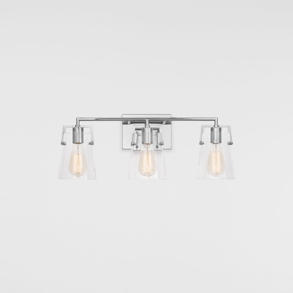 Crofton 3 - Light Vanity Chrome