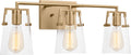 Crofton 3 - Light Vanity Satin Brass
