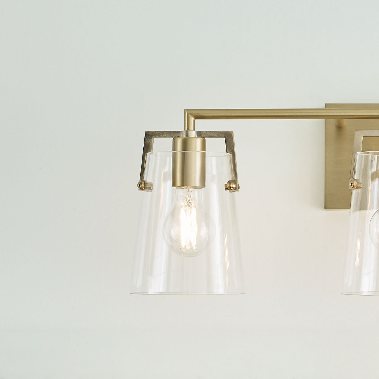 Crofton 3 - Light Vanity Satin Brass