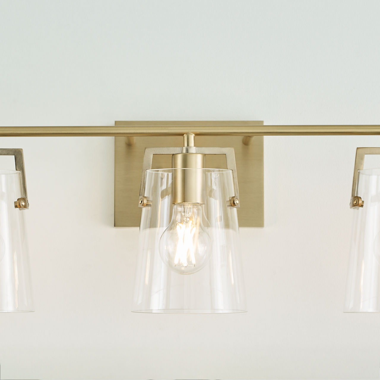 Crofton 3 - Light Vanity Satin Brass