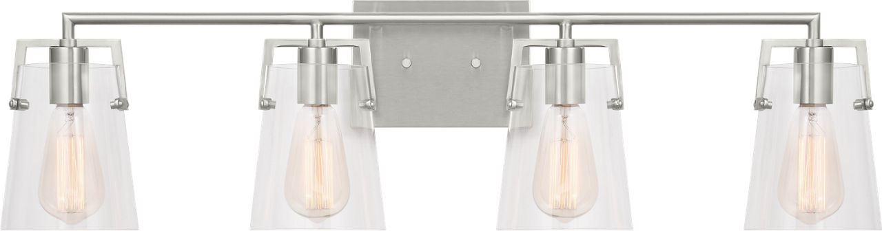 Crofton 4 - Light Vanity Brushed Nickel