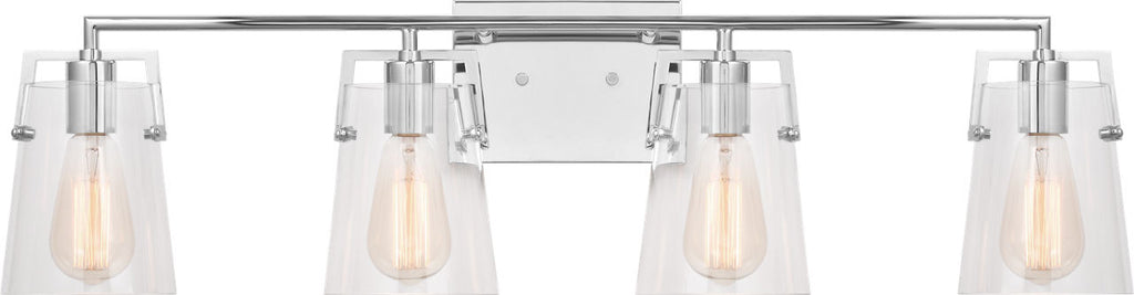 Crofton 4 - Light Vanity Chrome