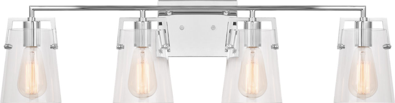 Crofton 4 - Light Vanity Chrome