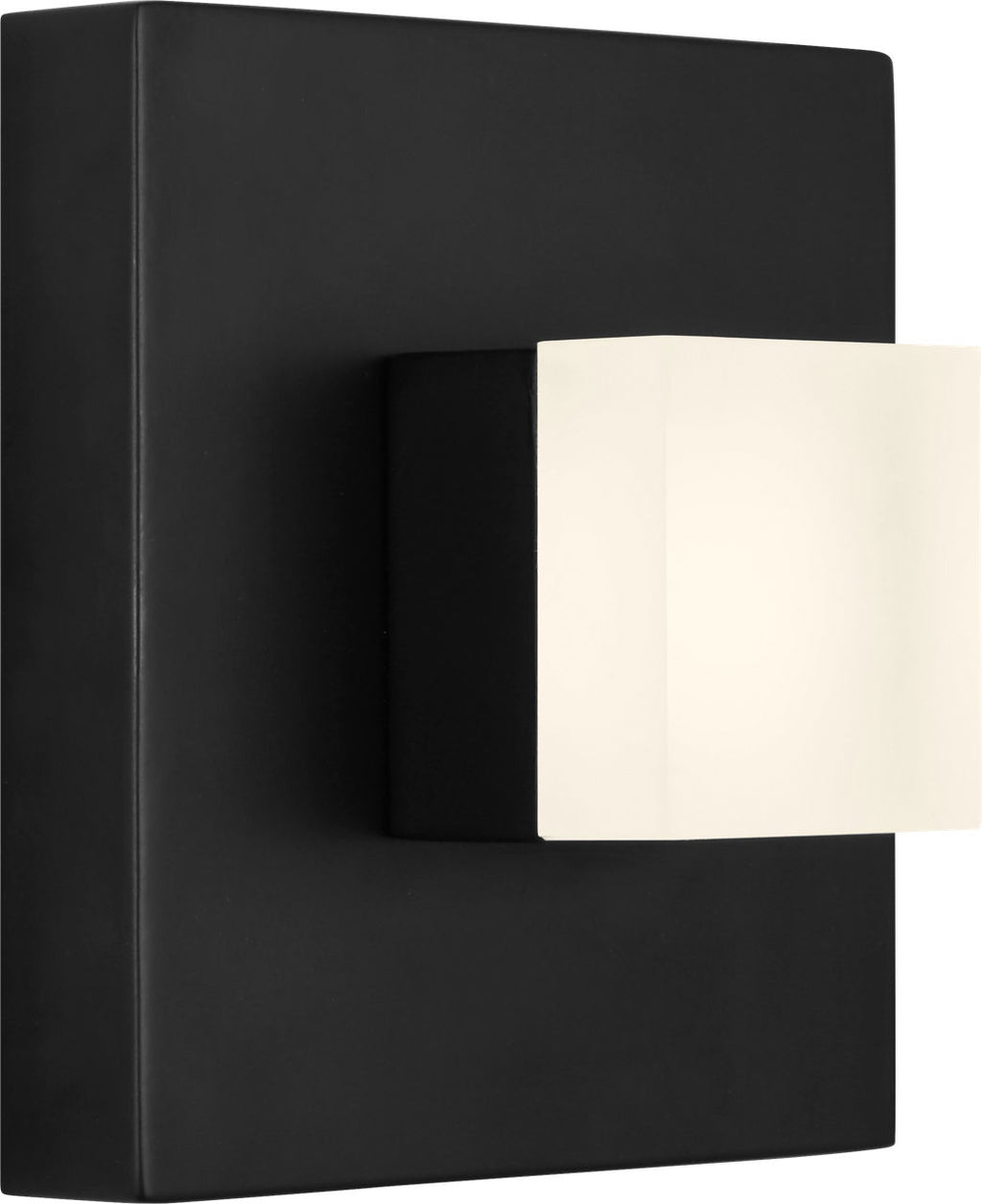 Brander Small Sconce Midnight Black Bulbs Inc