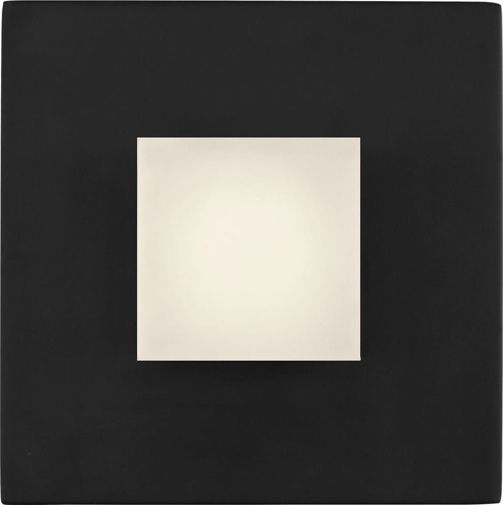 Brander Small Sconce Midnight Black Bulbs Inc