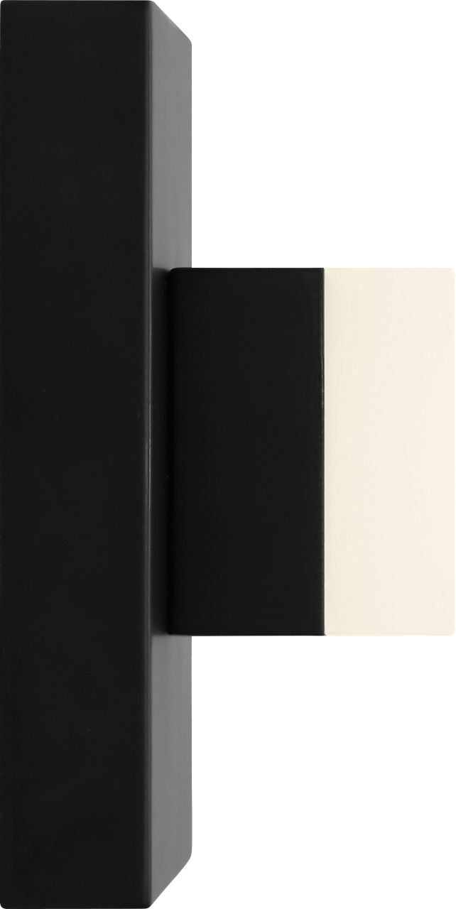 Brander Small Sconce Midnight Black Bulbs Inc
