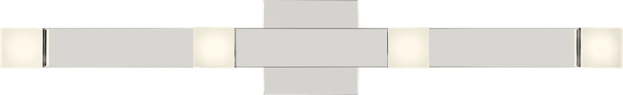 Brander Extra Large Vanity Chrome Bulbs Inc