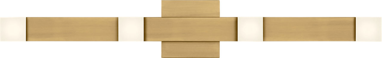 Brander Extra Large Vanity Satin Brass Bulbs Inc