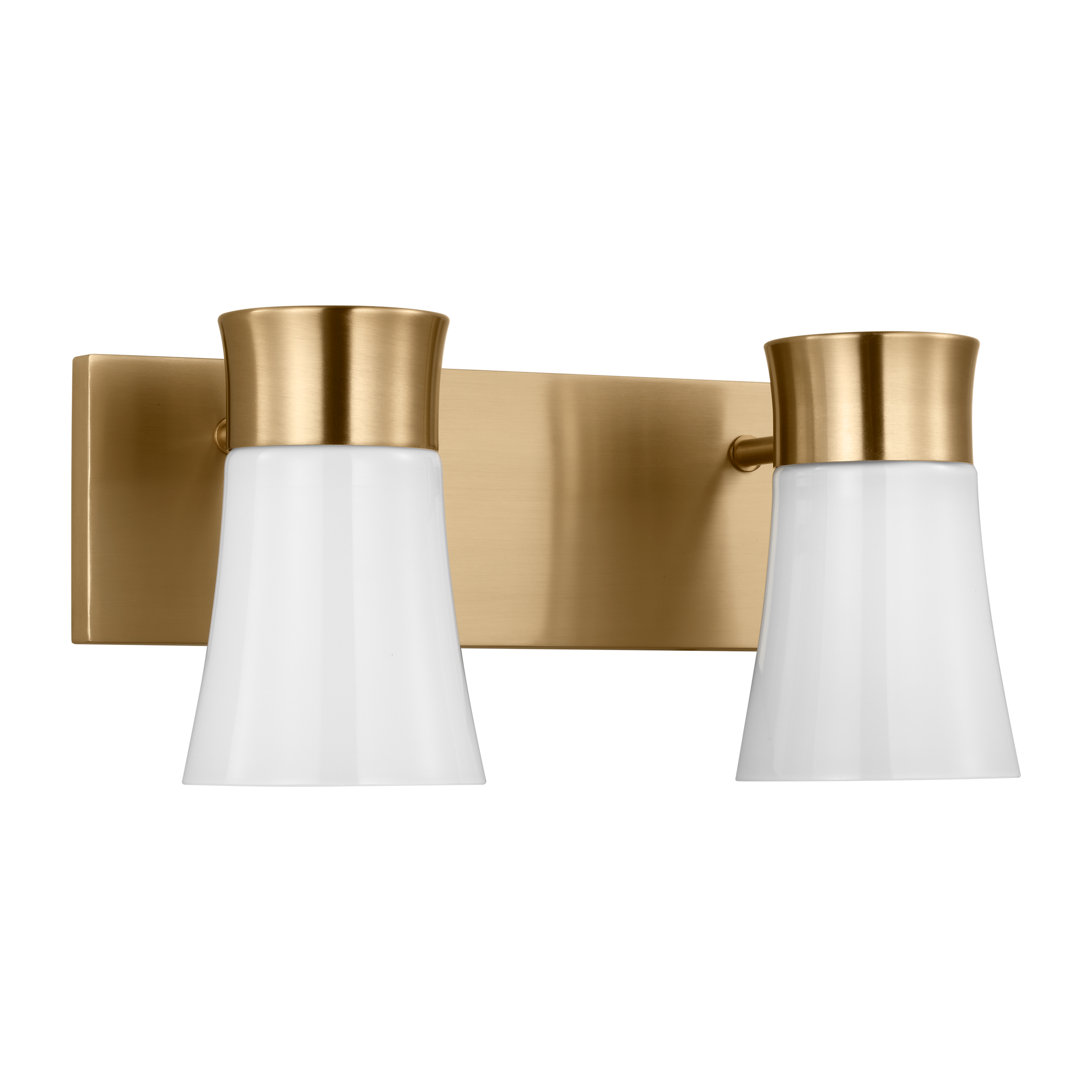 Roy Medium Vanity Satin Brass