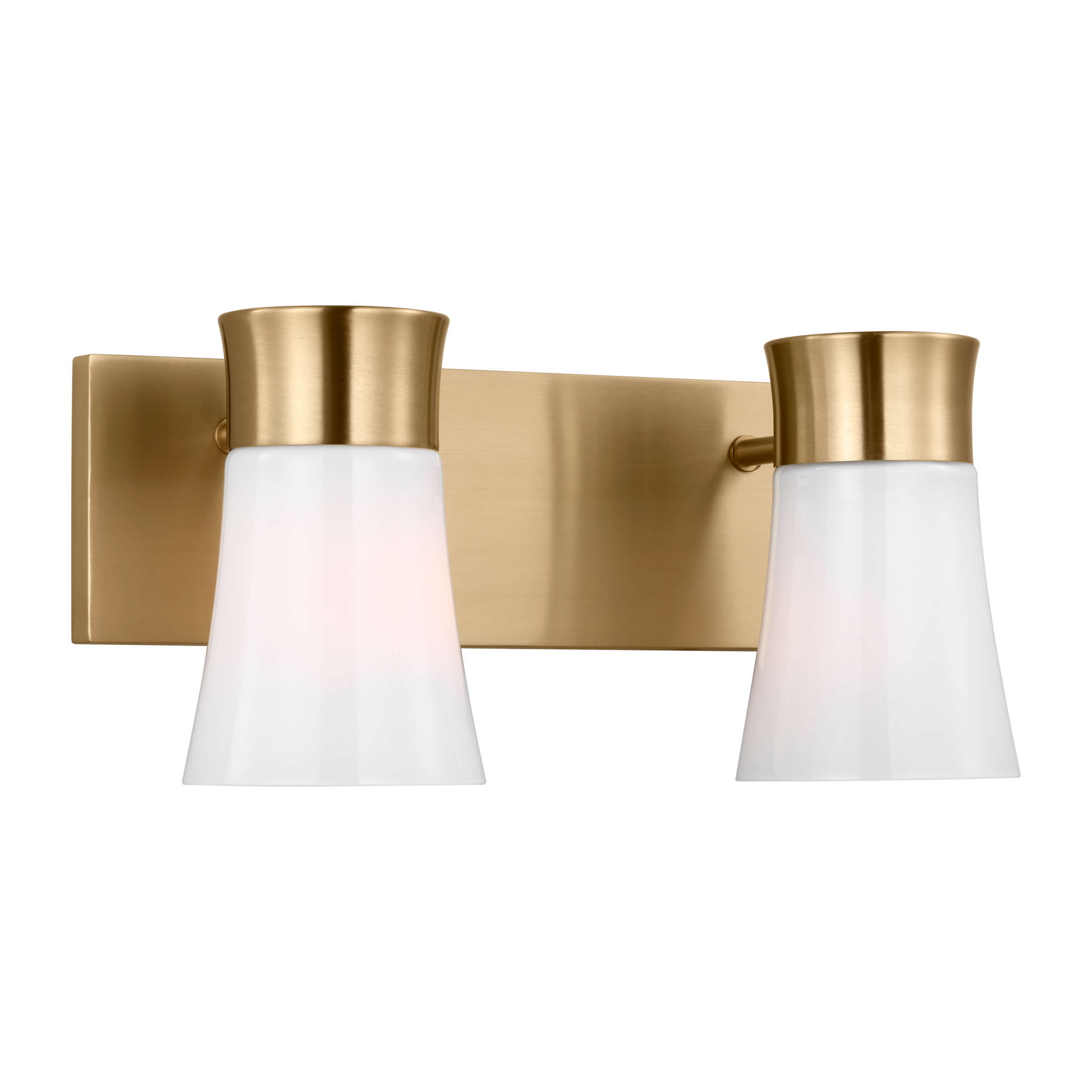 Roy Medium Vanity Satin Brass