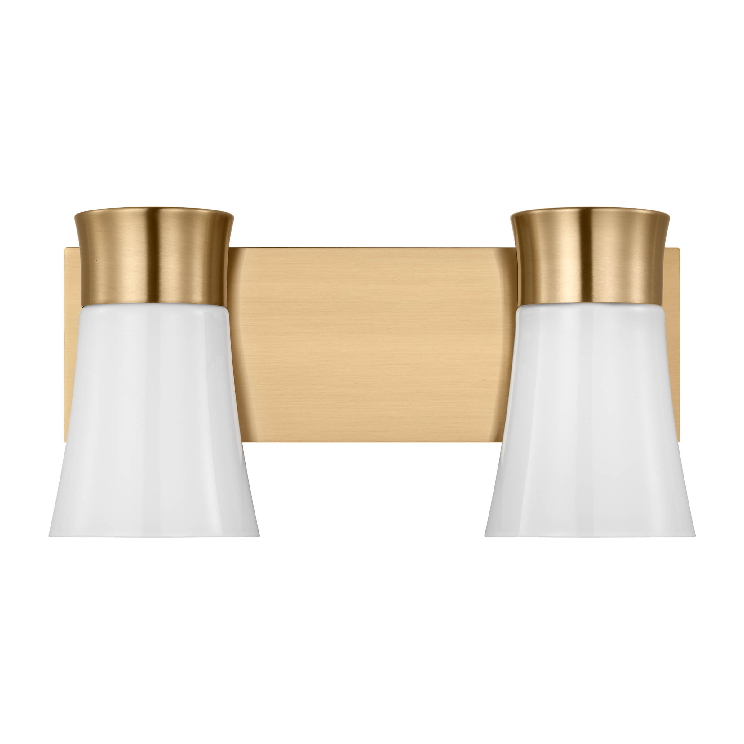 Roy Medium Vanity Satin Brass