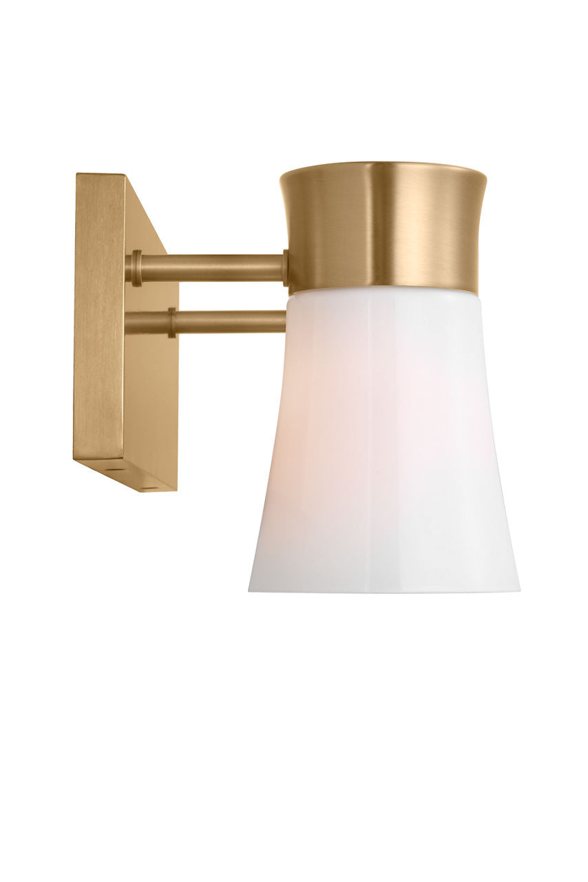 Roy Medium Vanity Satin Brass