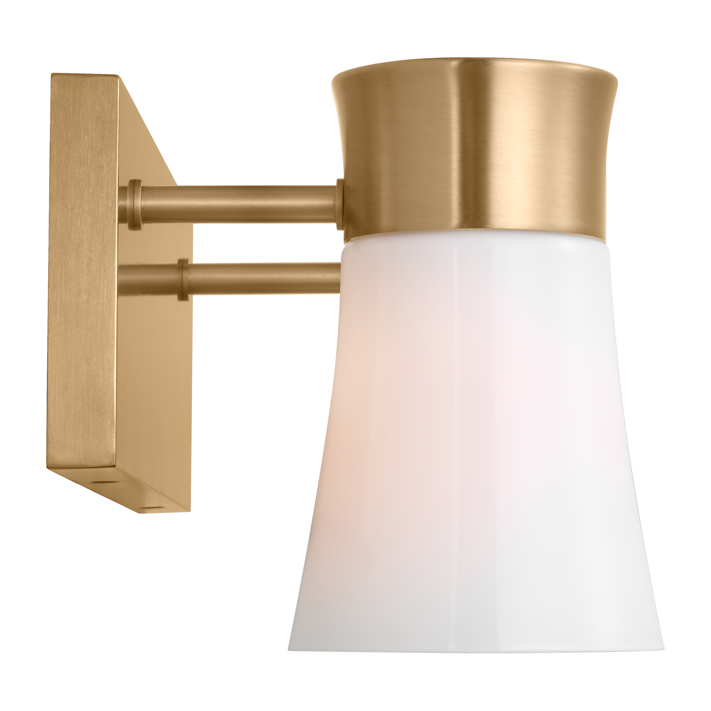 Roy Medium Vanity Satin Brass