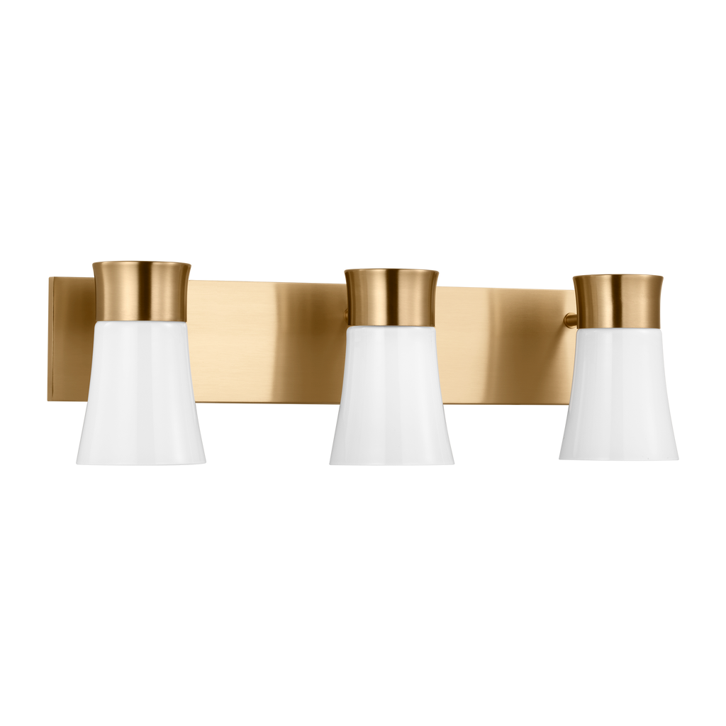 Roy Large Vanity Satin Brass