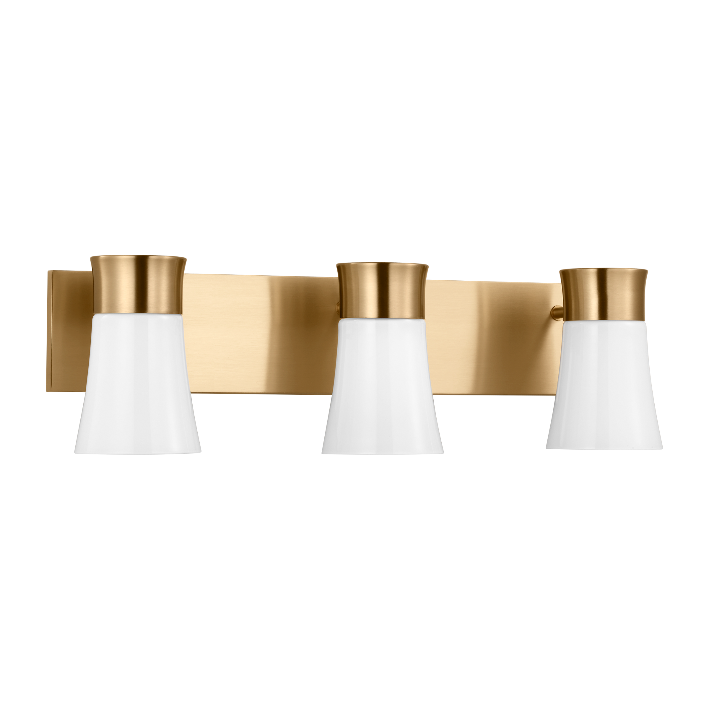 Roy Large Vanity Satin Brass