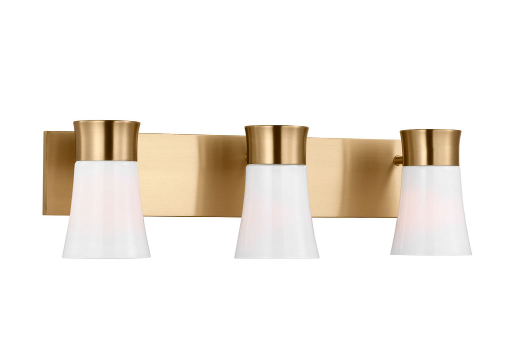 Roy Large Vanity Satin Brass