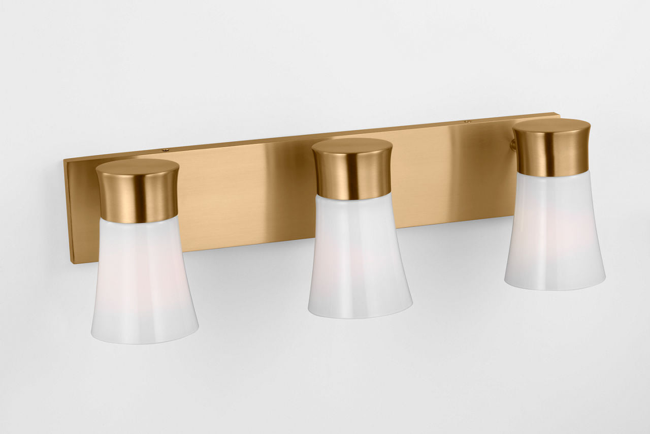 Roy Large Vanity Satin Brass