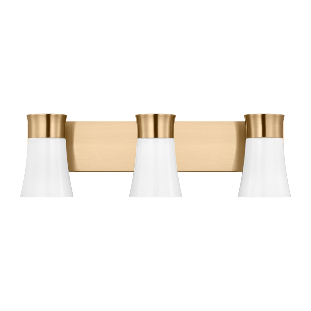 Roy Large Vanity Satin Brass
