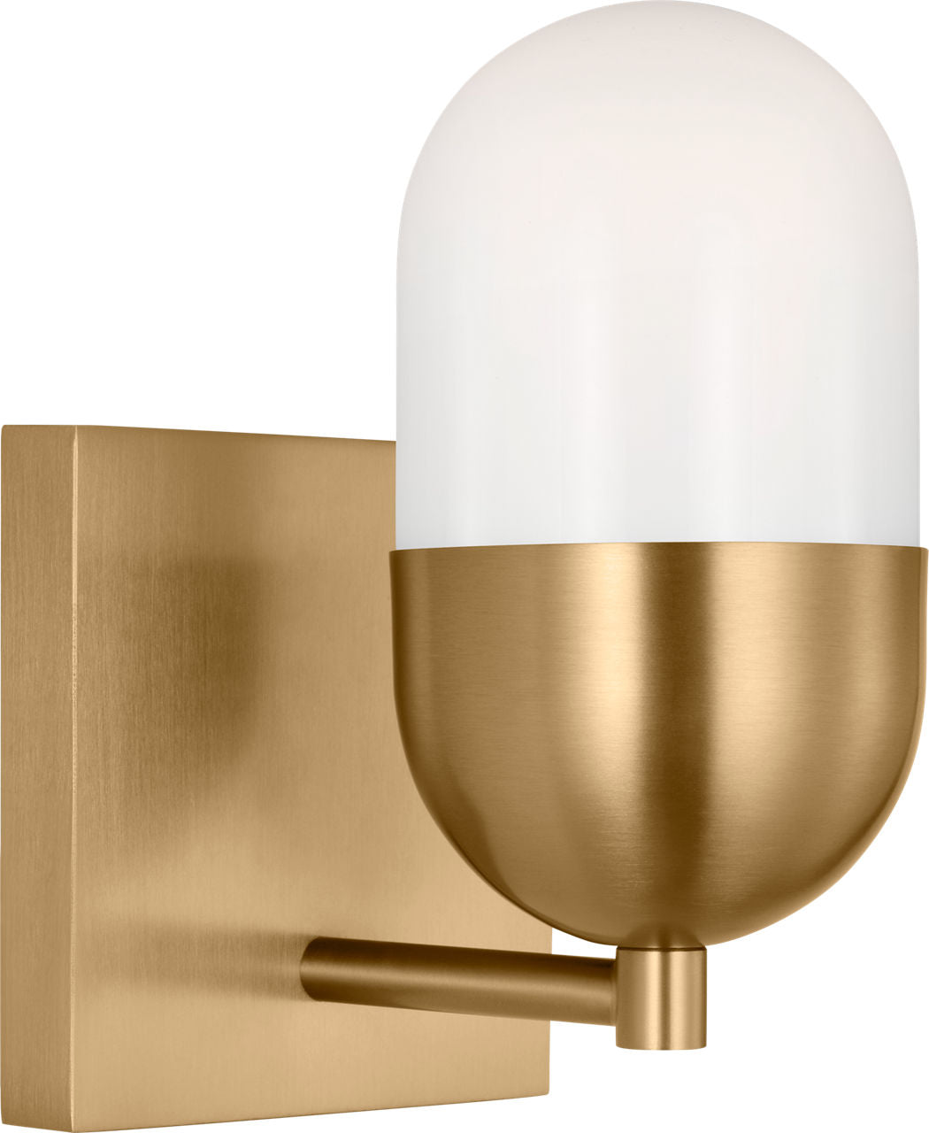 Foster Small Vanity Satin Brass