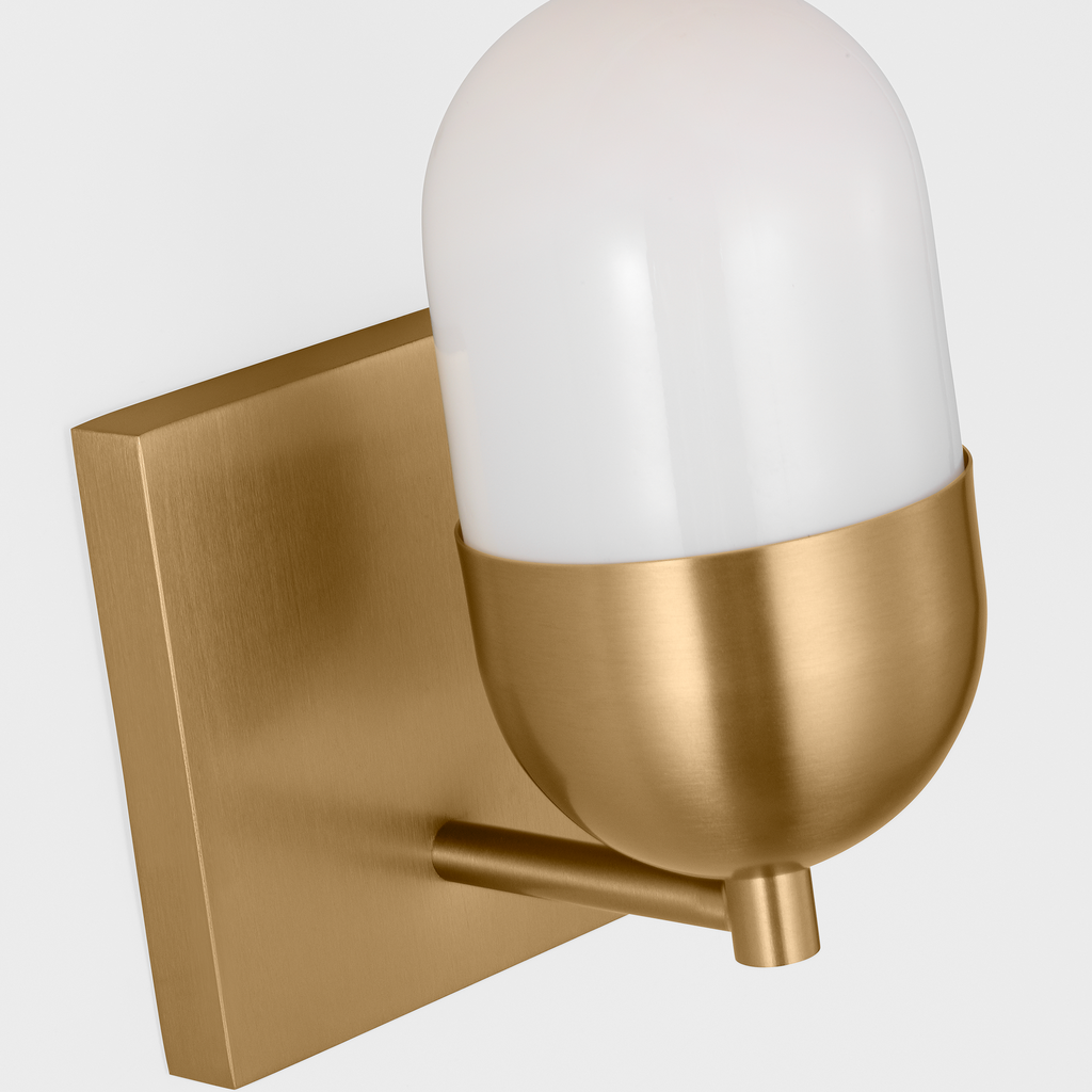 Foster Small Vanity Satin Brass
