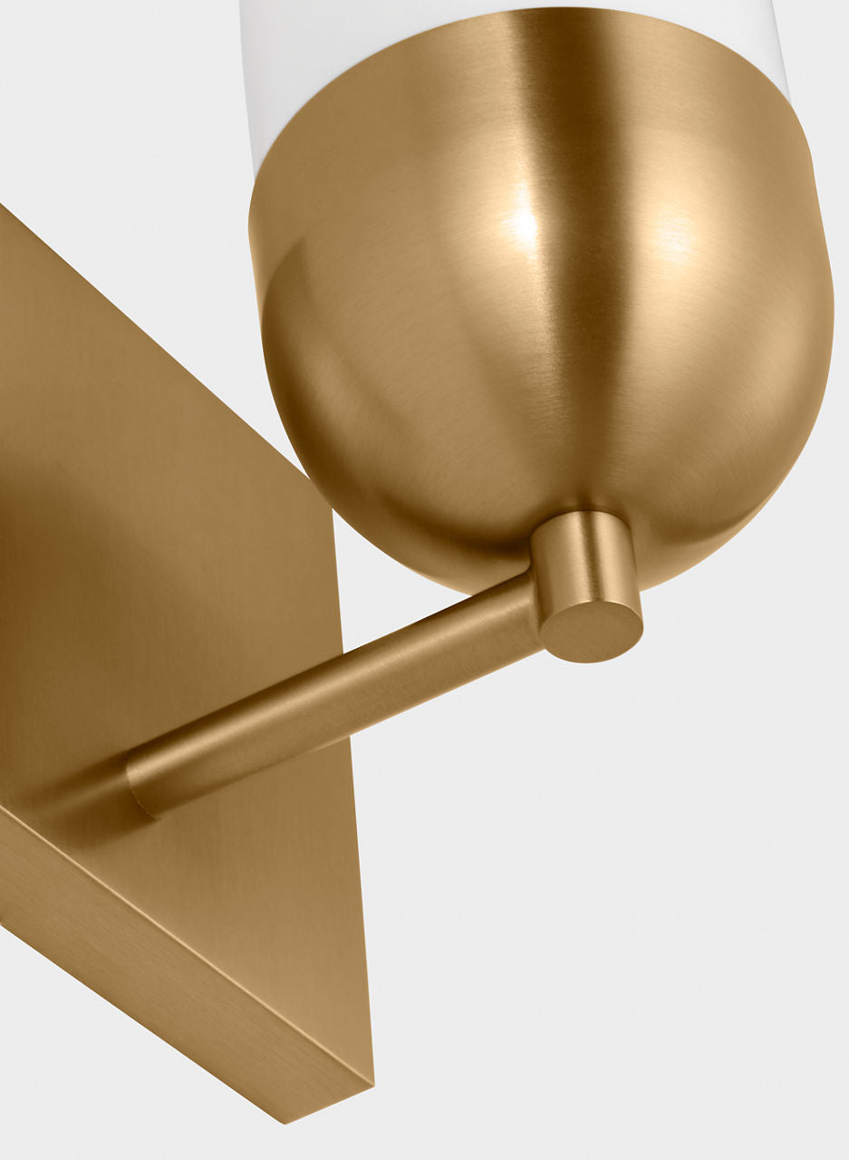 Foster Small Vanity Satin Brass