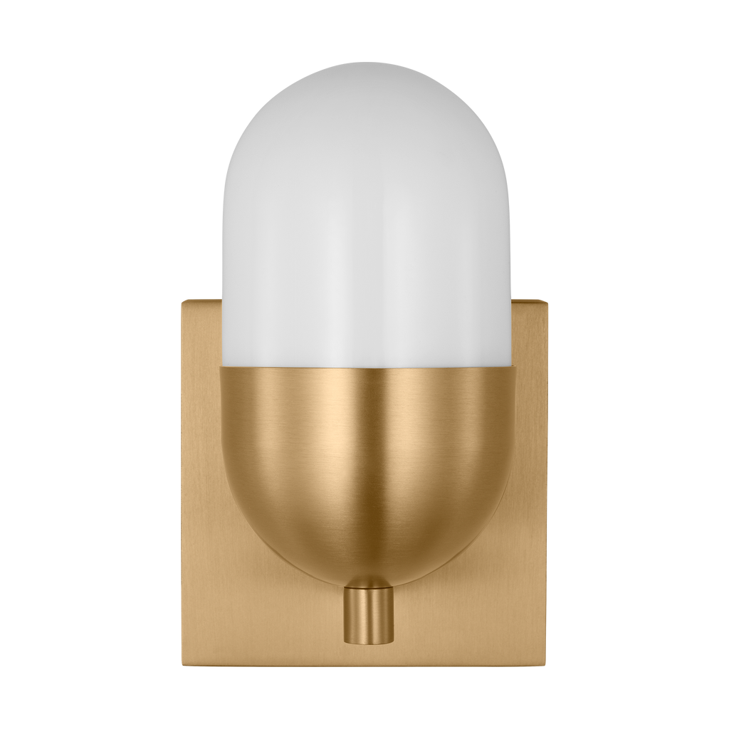 Foster Small Vanity Satin Brass