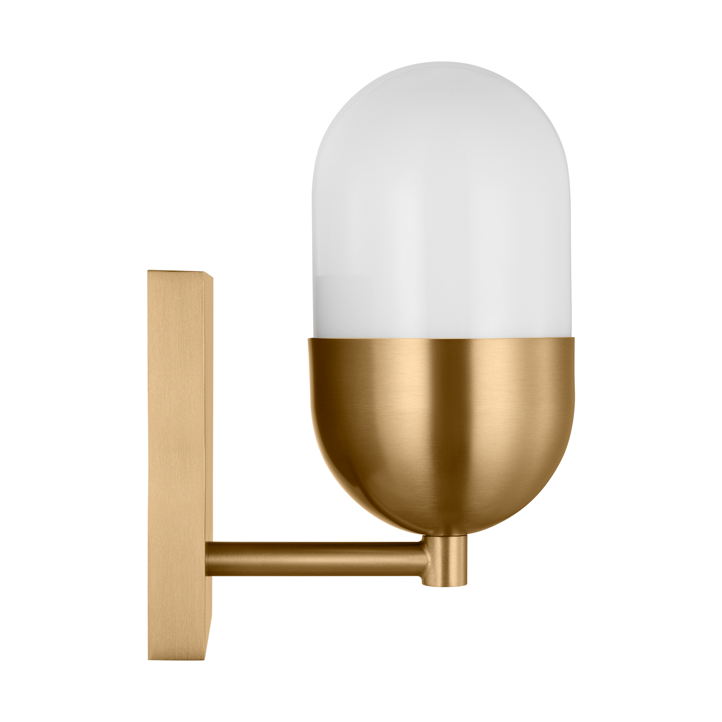 Foster Small Vanity Satin Brass