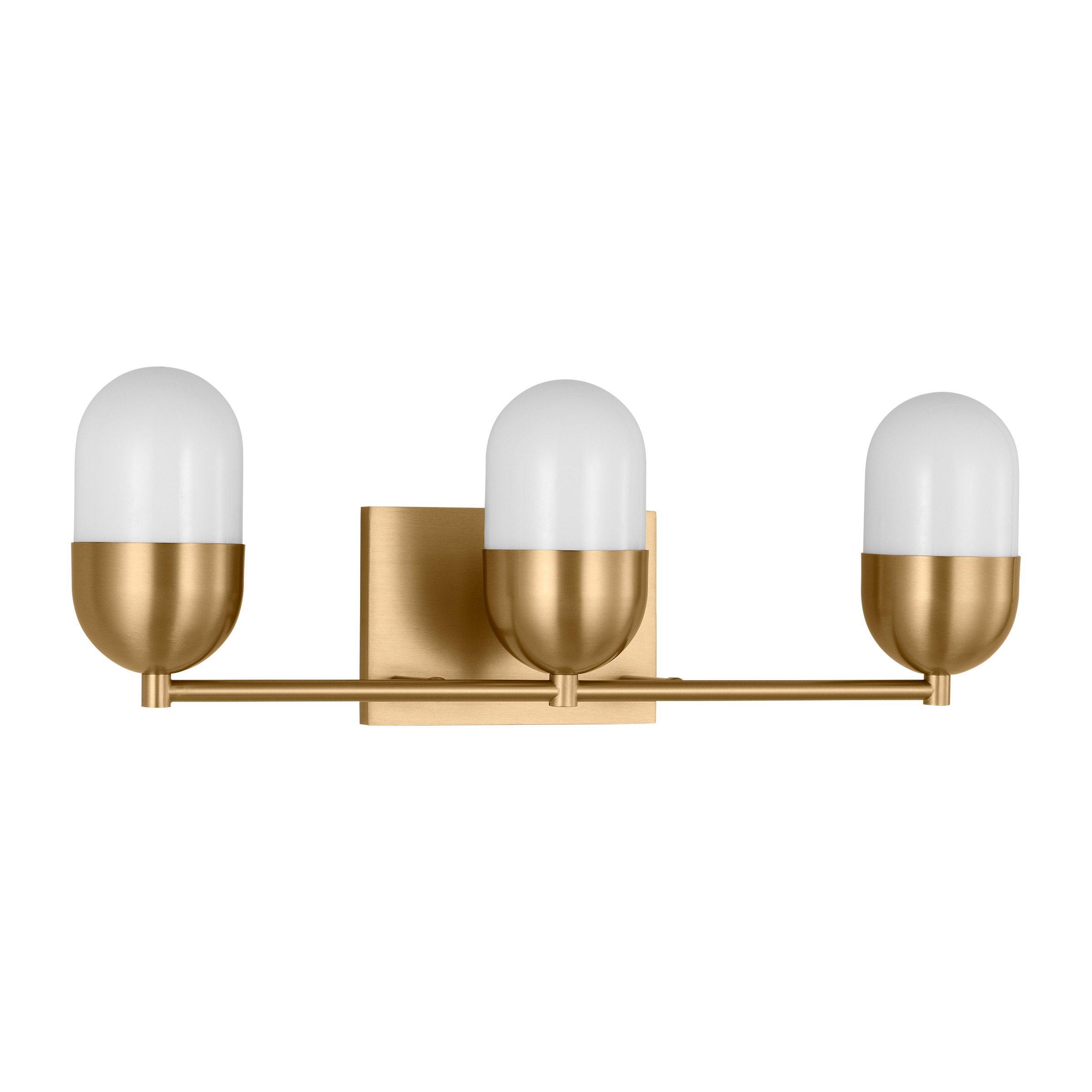 Foster Large Vanity Satin Brass