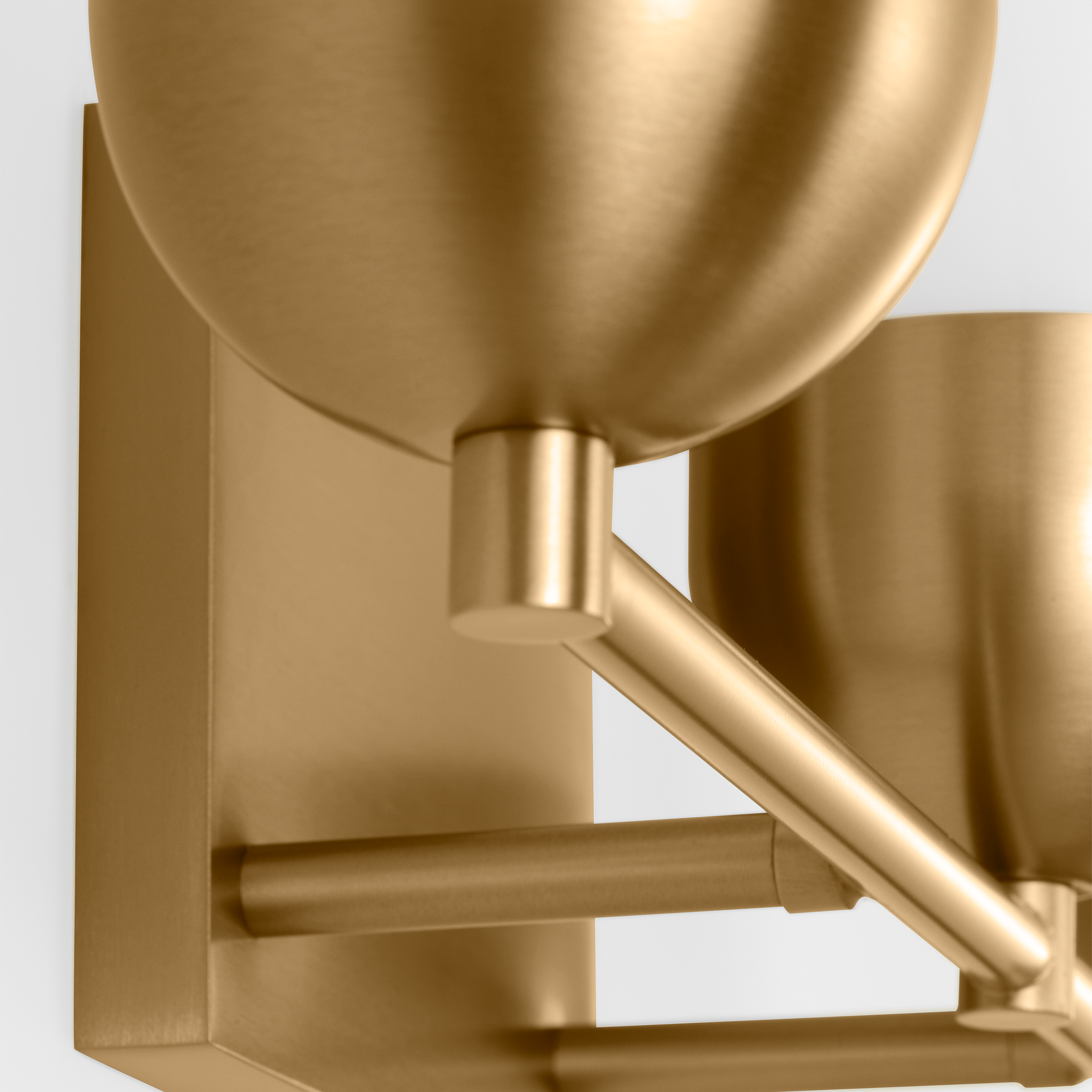 Foster Large Vanity Satin Brass