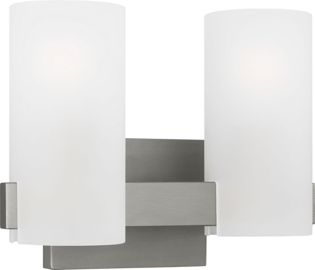 Rhode Medium Vanity Brushed Steel