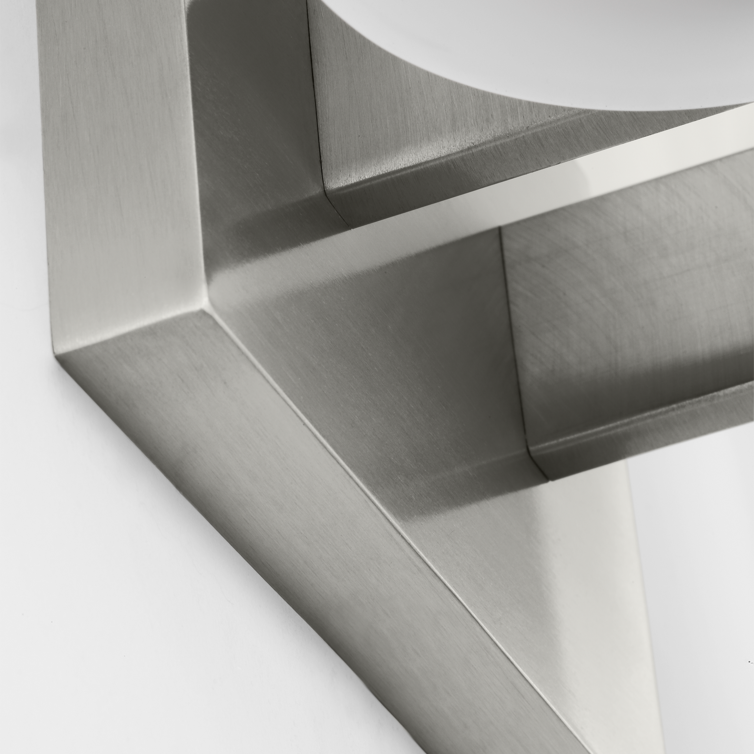 Rhode Medium Vanity Brushed Steel
