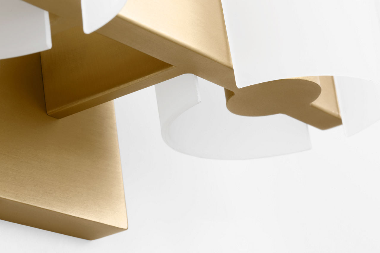 Rhode Medium Vanity Satin Brass