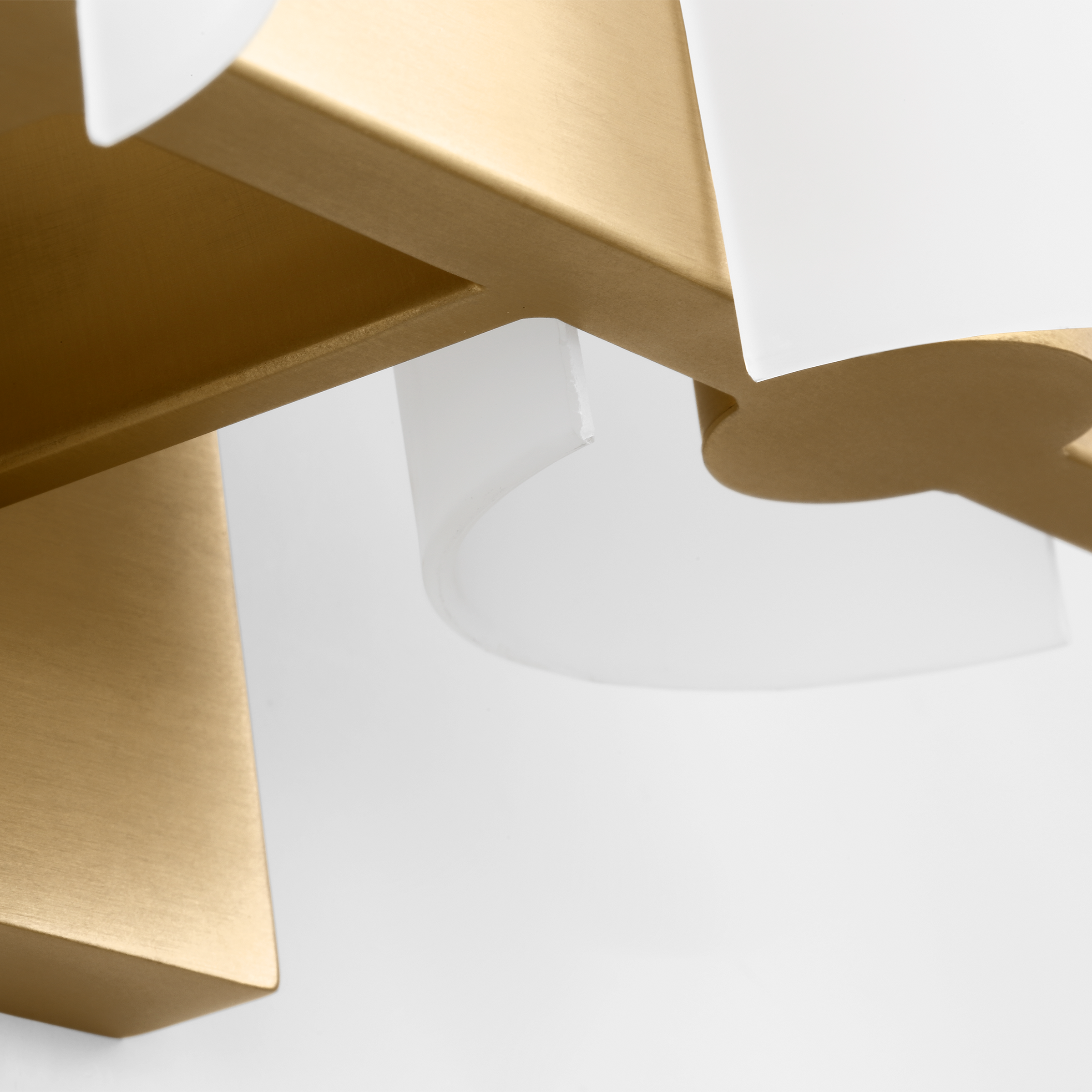 Rhode Medium Vanity Satin Brass