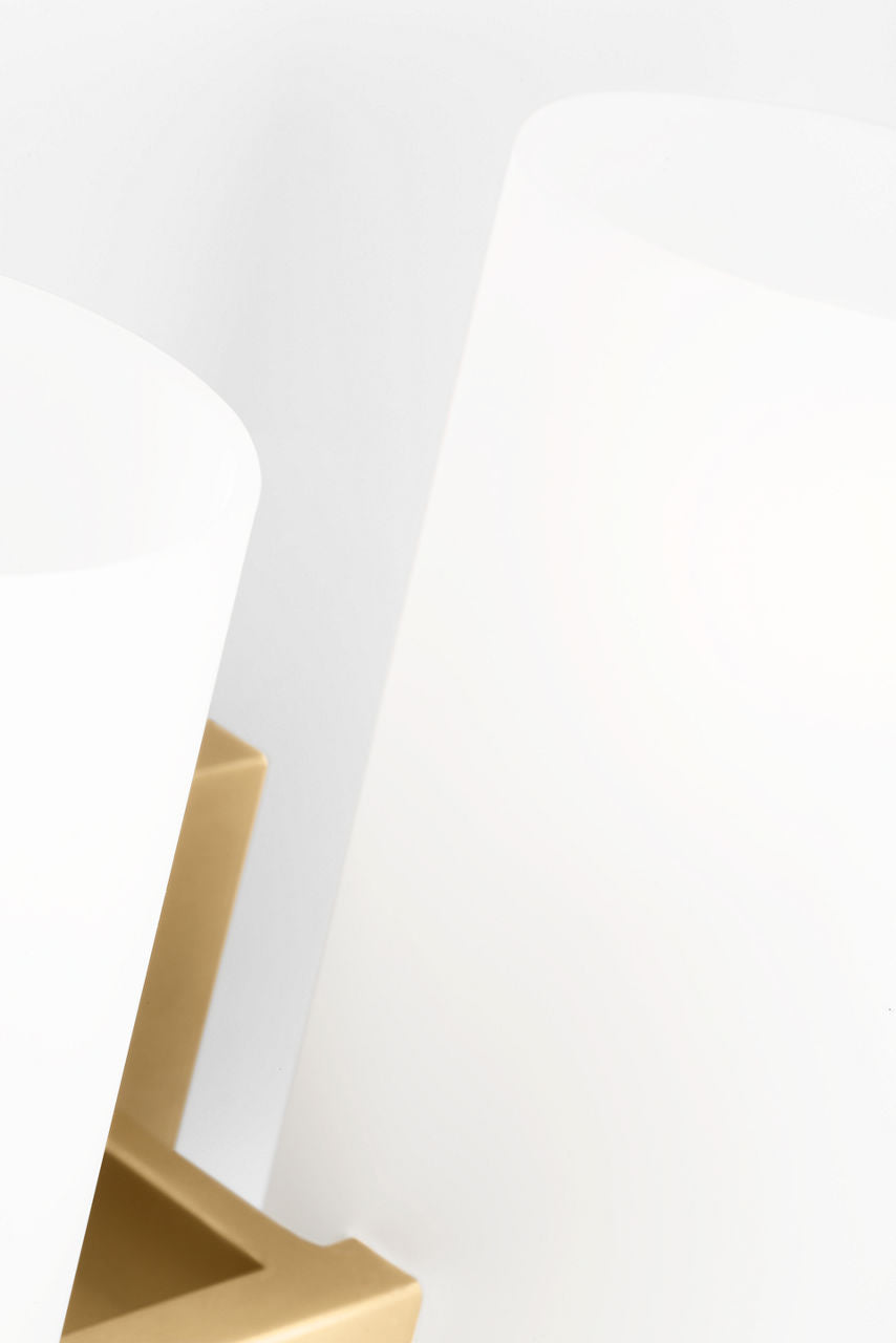 Rhode Medium Vanity Satin Brass
