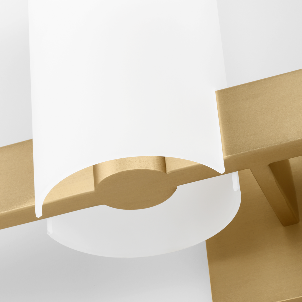 Rhode Extra Large Vanity Satin Brass