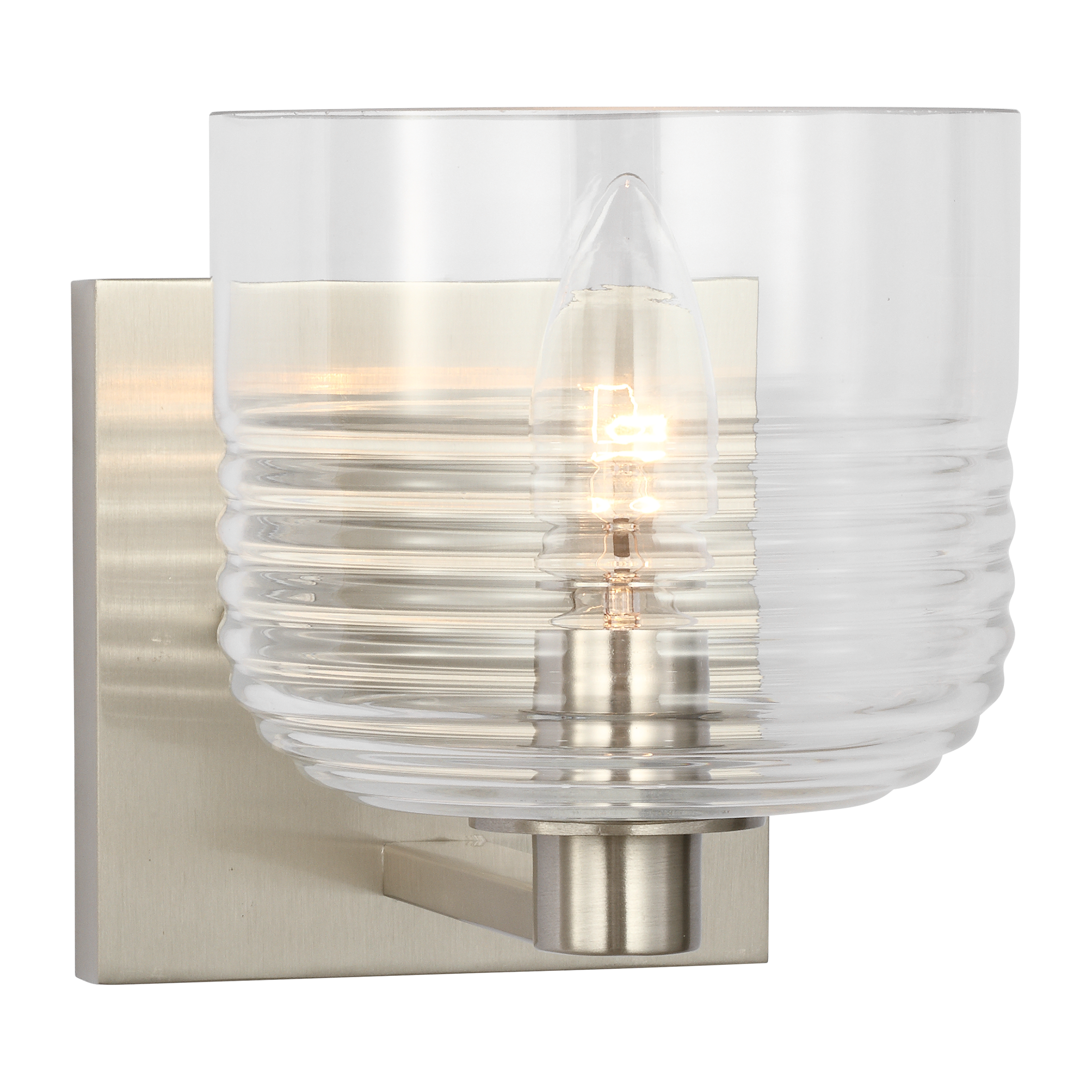 Lochdale Small Sconce Brushed Nickel