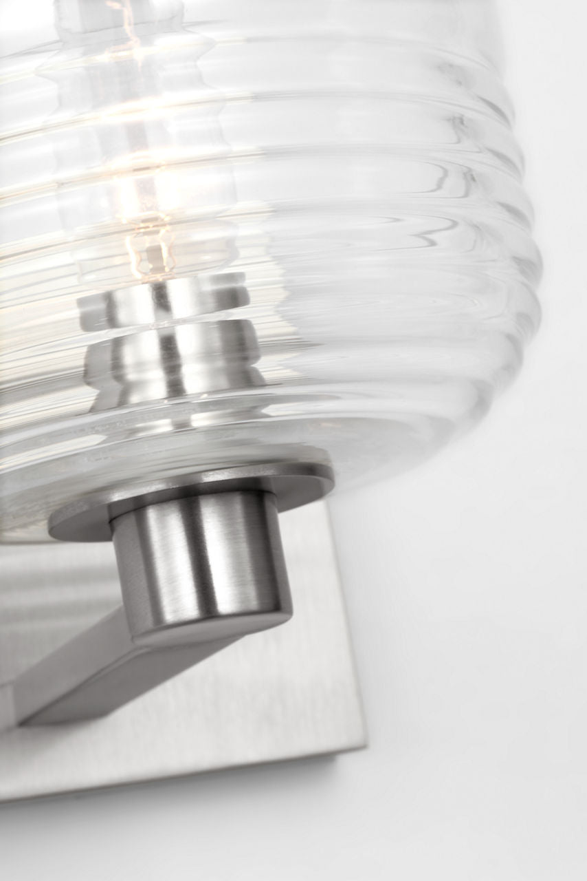 Lochdale Small Sconce Brushed Nickel