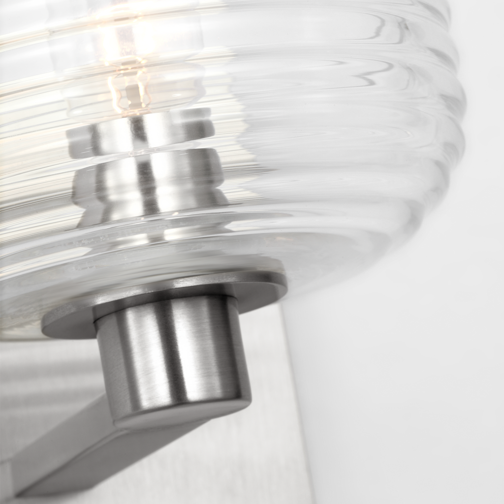 Lochdale Small Sconce Brushed Nickel