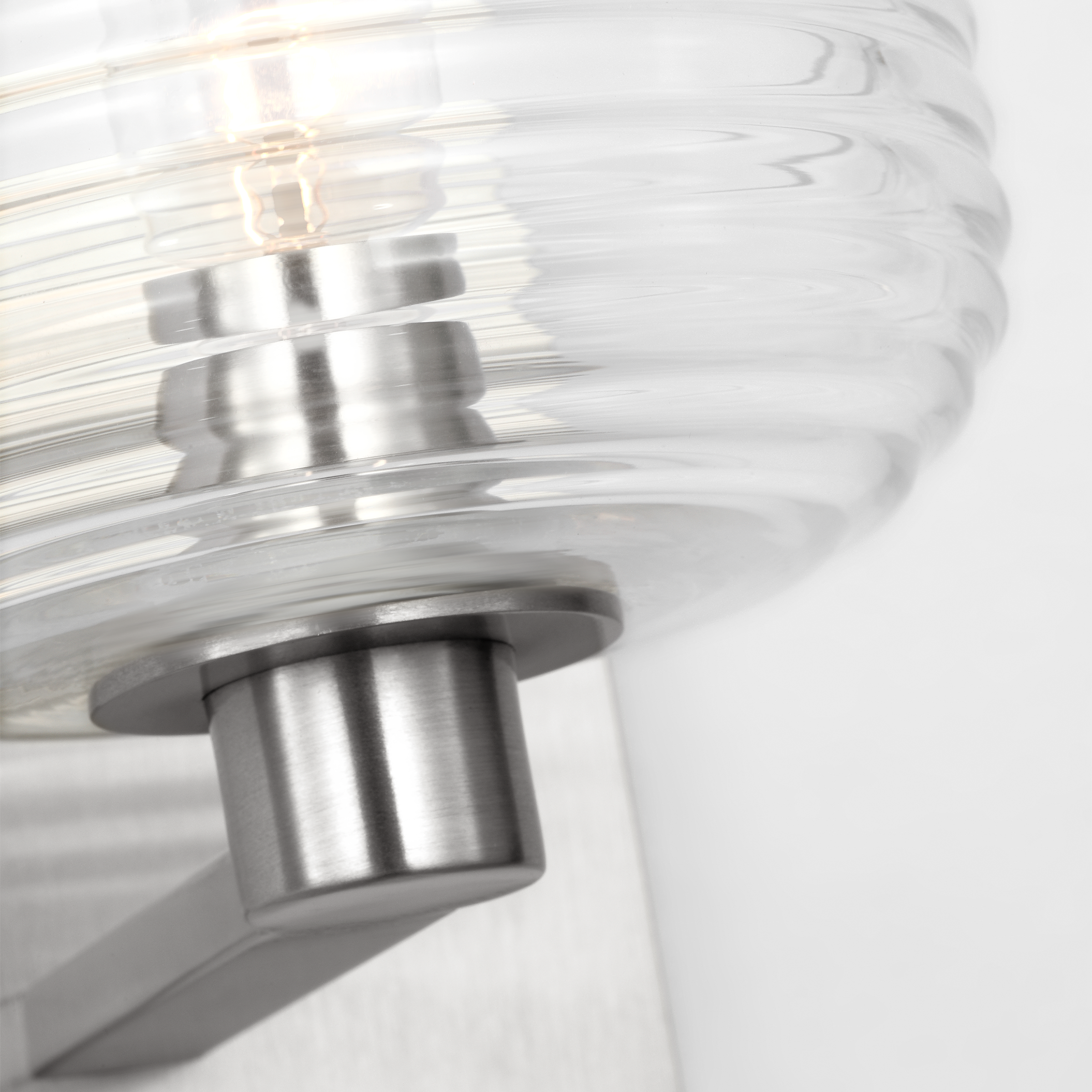 Lochdale Small Sconce Brushed Nickel