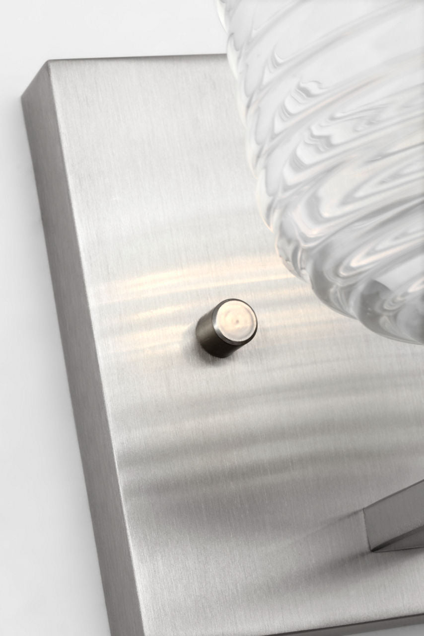 Lochdale Small Sconce Brushed Nickel