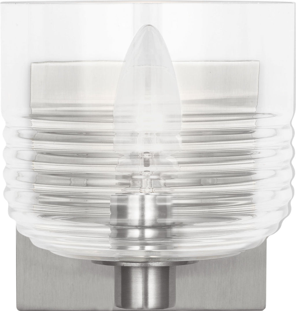 Lochdale Small Sconce Brushed Nickel